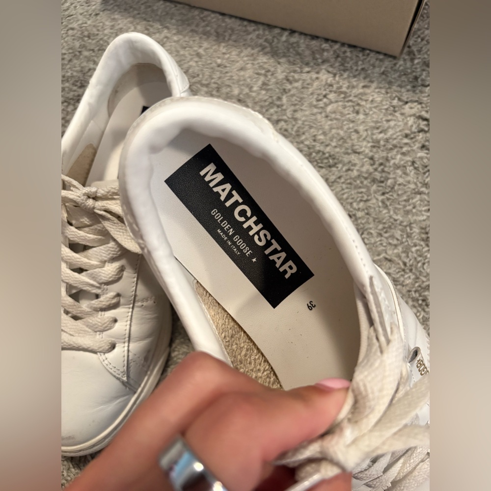 Golden goose leather sneaker size 39 - Picture 7 of 16